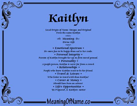 Kaitlyn Name Meaning: Origin and Significance